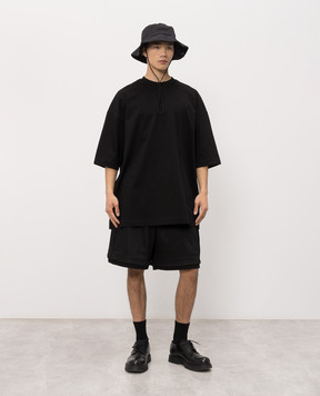 Juun.j Black T-shirt Zodiac JC6342P835