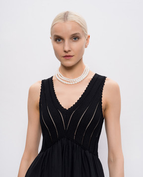 Madreperla White layered necklace 211242