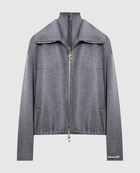 Max Mara Sportmax EMIRO gray wool jacket SPXEMIRO