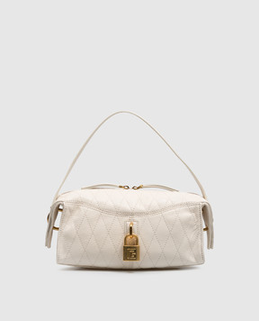 Balmain Pulse ivory leather bag HN1HG066LSW6