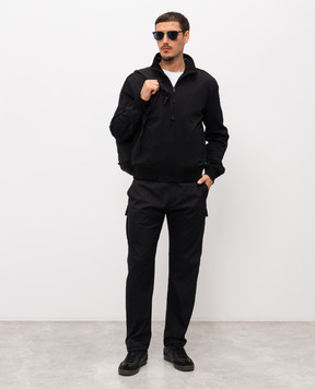 C.P. Company Metropolis Black cargo pants LPA037A110407A