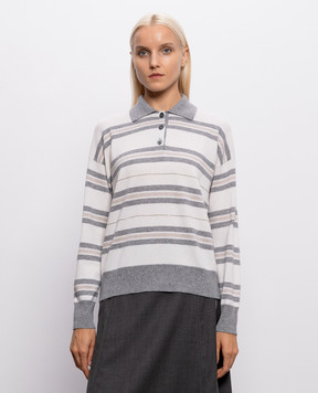 Peserico Gray vest with wool A99869F12D9283
