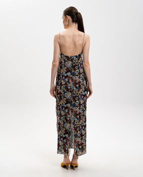 Khaite Taja silk midi dress 55953372