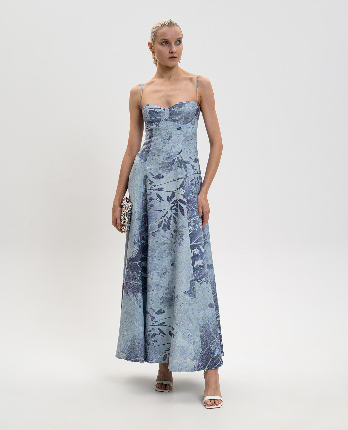 

Rudie blue floral print dress Simkhai, Light blue