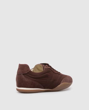 Max Mara Weekend Brown combination sneakers WKALANCIA