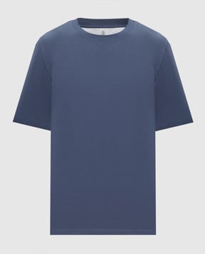 Brunello Cucinelli Blue T-shirt M0B131308Y