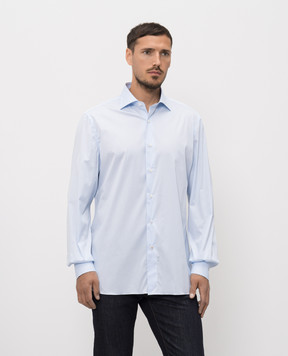 ISAIA Blue shirt IM10TCKM514