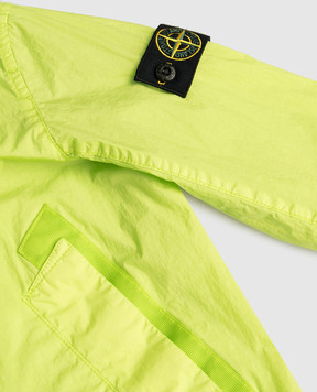 Stone Island Children's green jacket with logo L1S164100003S0A2314