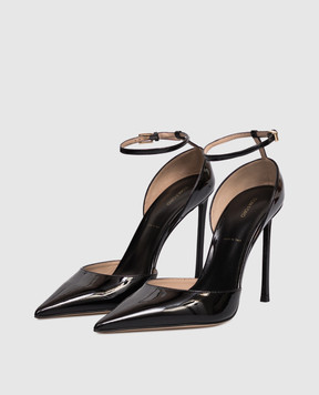 Tom Ford Black patent leather sandals VERTIGO W3849LCL072P