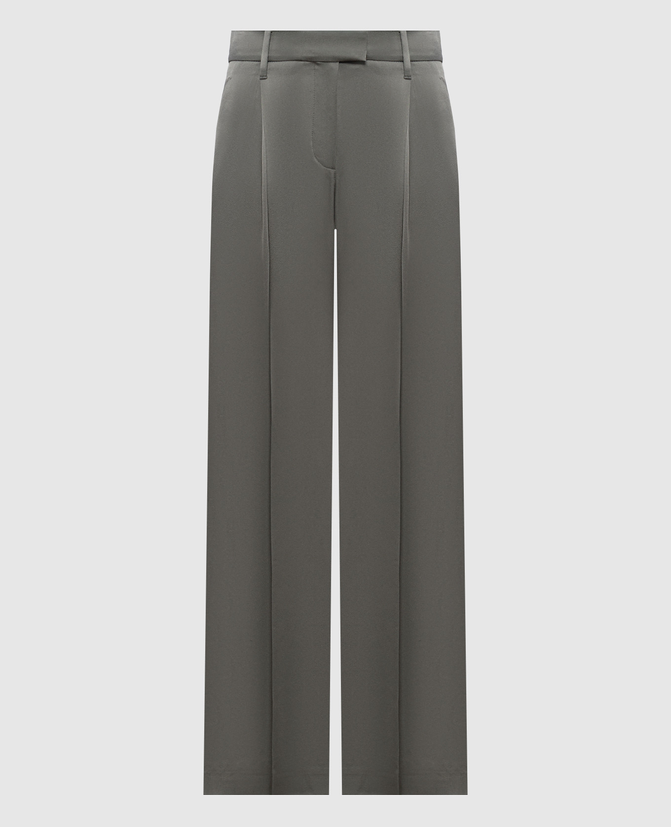 

Green pants with a monil chain Brunello Cucinelli