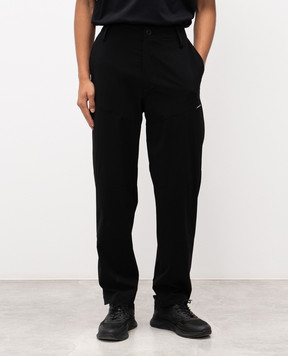 Riotdivision RD-Civil black pants with logo patch RDCPGEN4BLACK