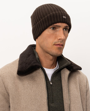 Agnona Brown hat MK08U401K0513