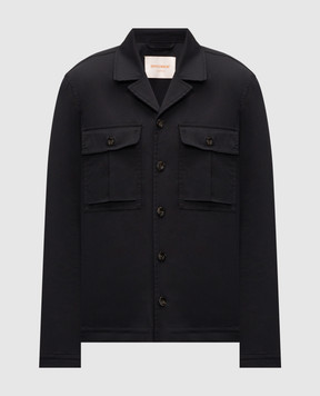 Officina 36 Black shirt-style jacket 0774700528