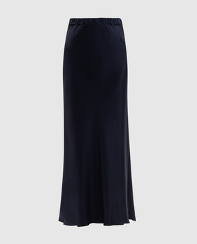 Max Mara Blue SOSPIRO silk skirt MXMSOSPIRO