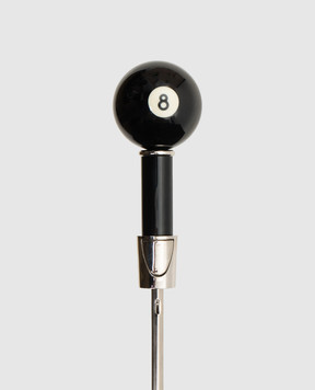 Pasotti Black Folding Umbrella Billiard Pool 8-Ball OMITUO64SSCTL508905ОЗ