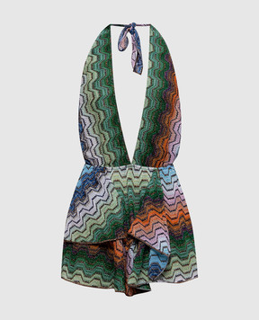 Missoni Patterned open-back dress MS26SQ24BR015D