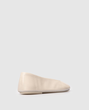 Marsell Gray leather ballet flats Frondina MW8810P015
