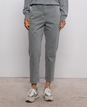 Peserico Gray pants A04680T302479