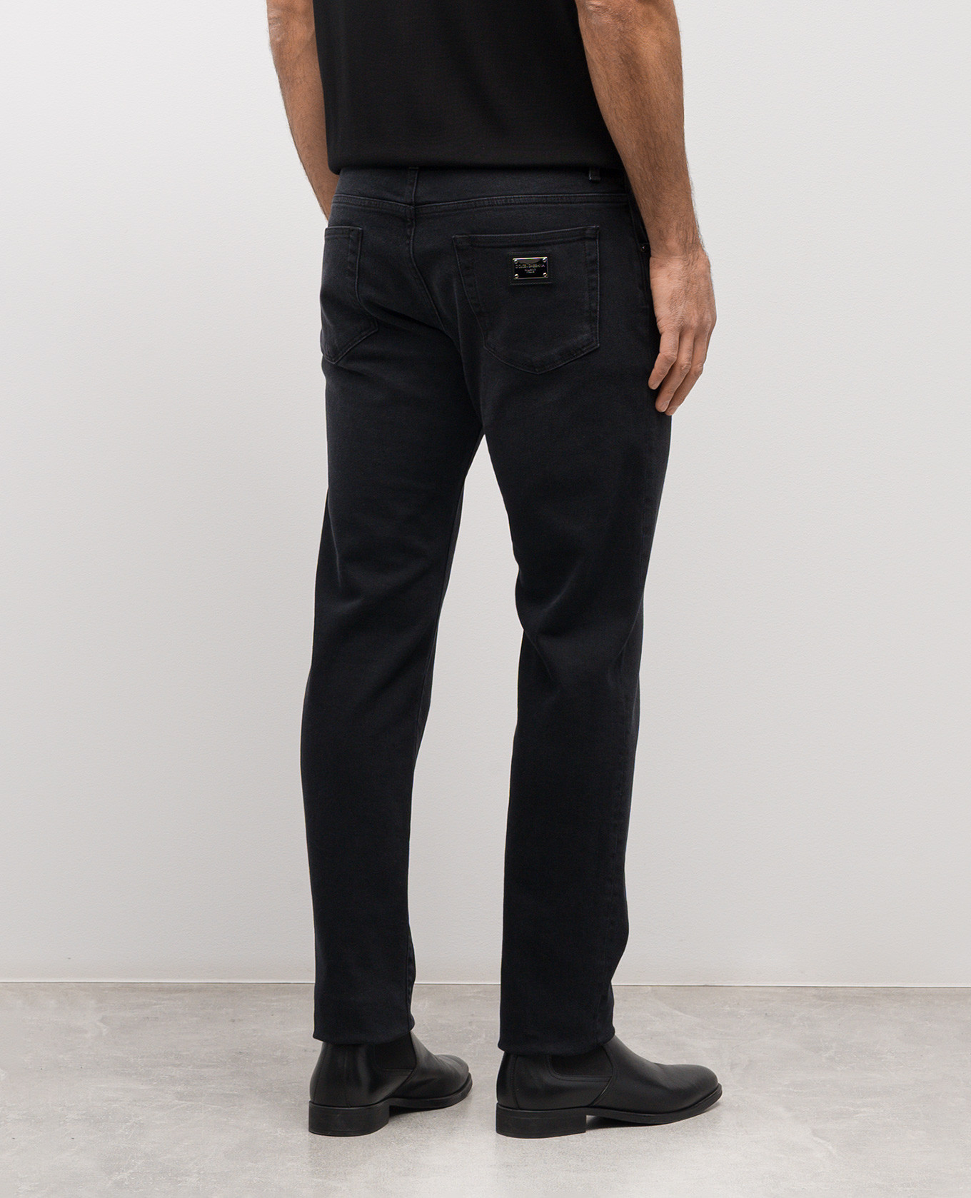 

Black jeans with a worn effect Dolce&Gabbana