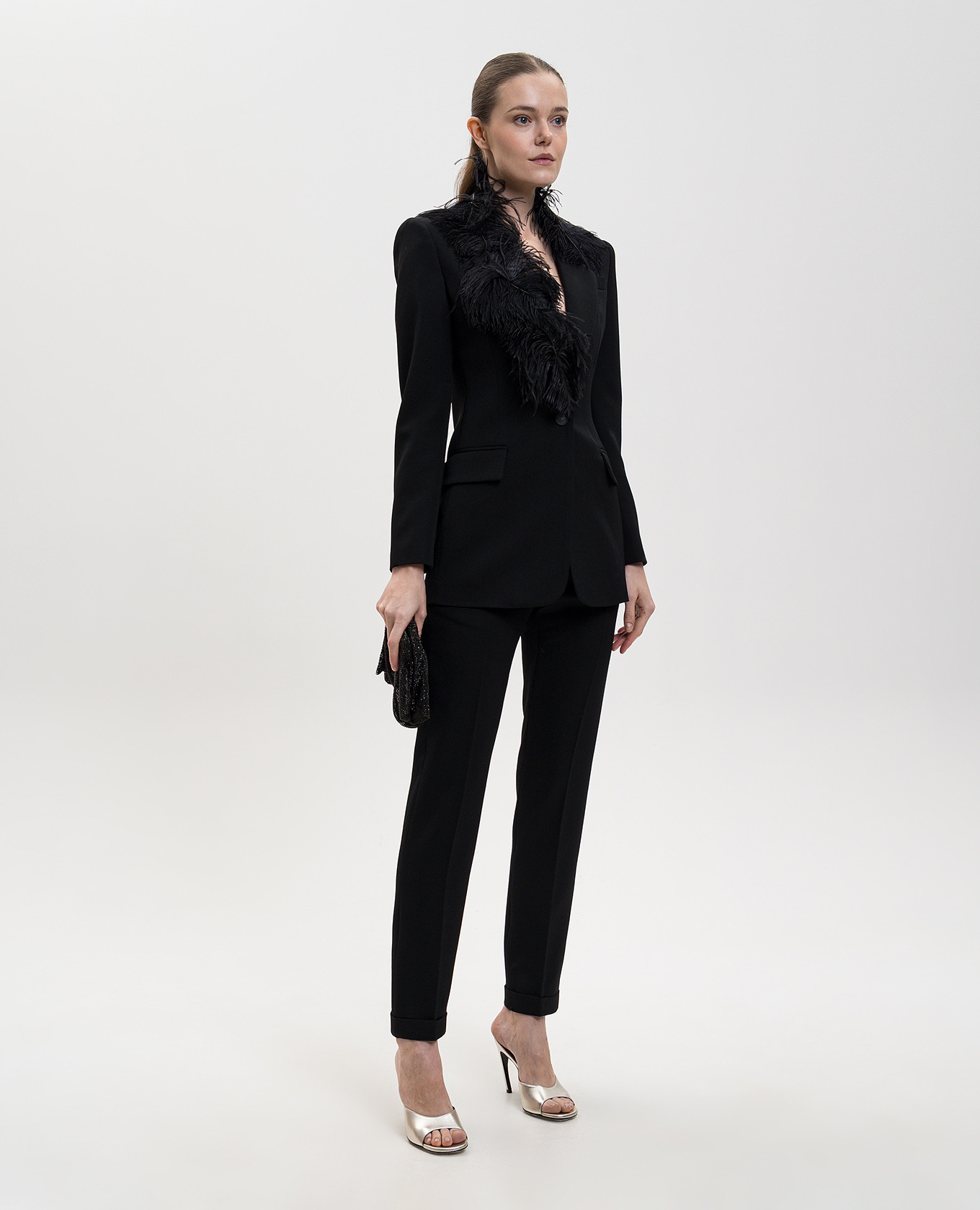 Black wool pants The Attico 2