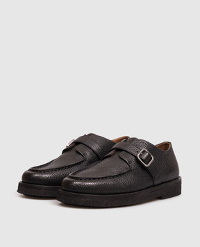 Marsell Moccar black leather loafers MW8658P045