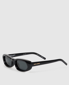Saint Laurent Black sunglasses 557 SHADE PLUMP A003CXY9958