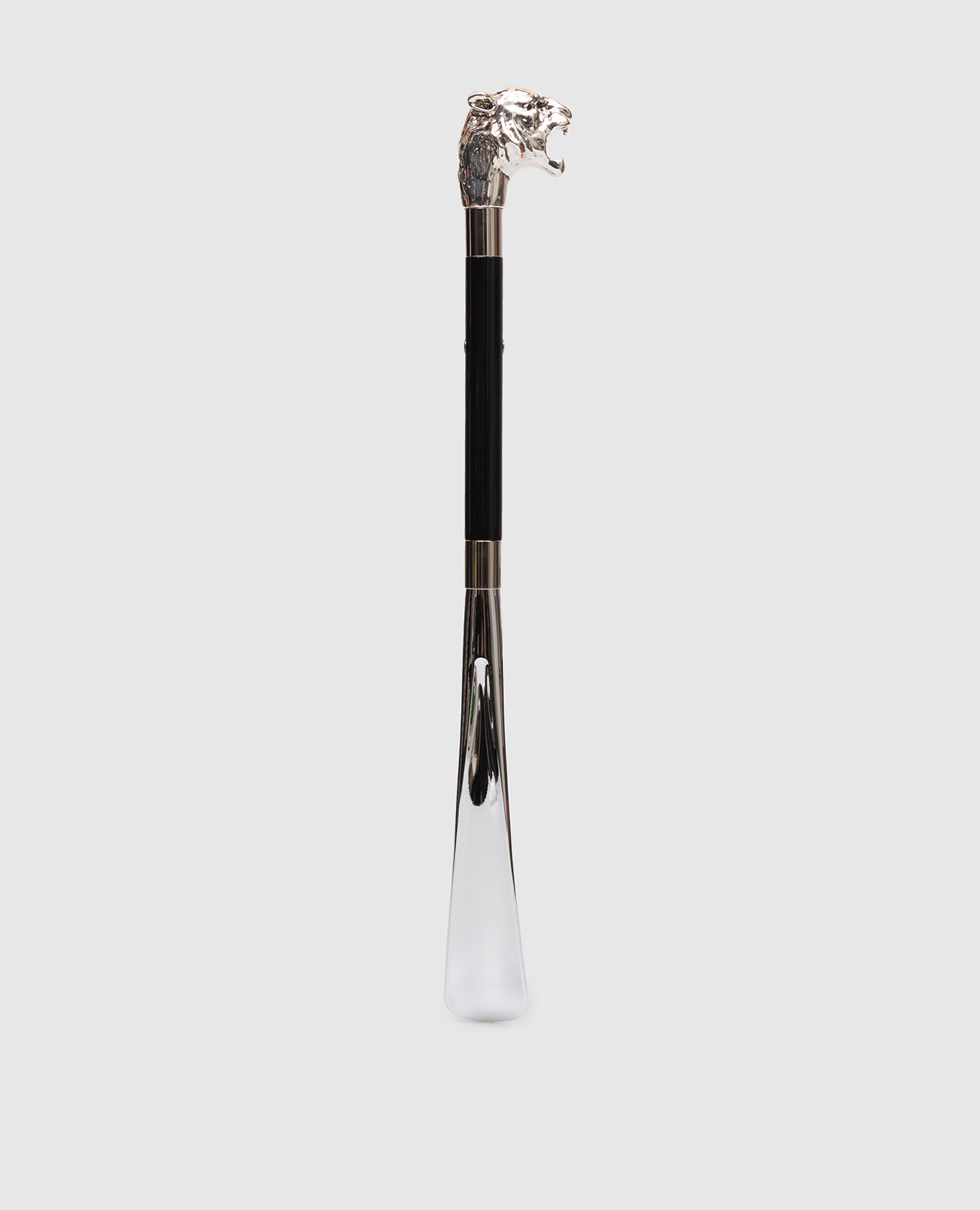 Black Silver Tiger shoe horn