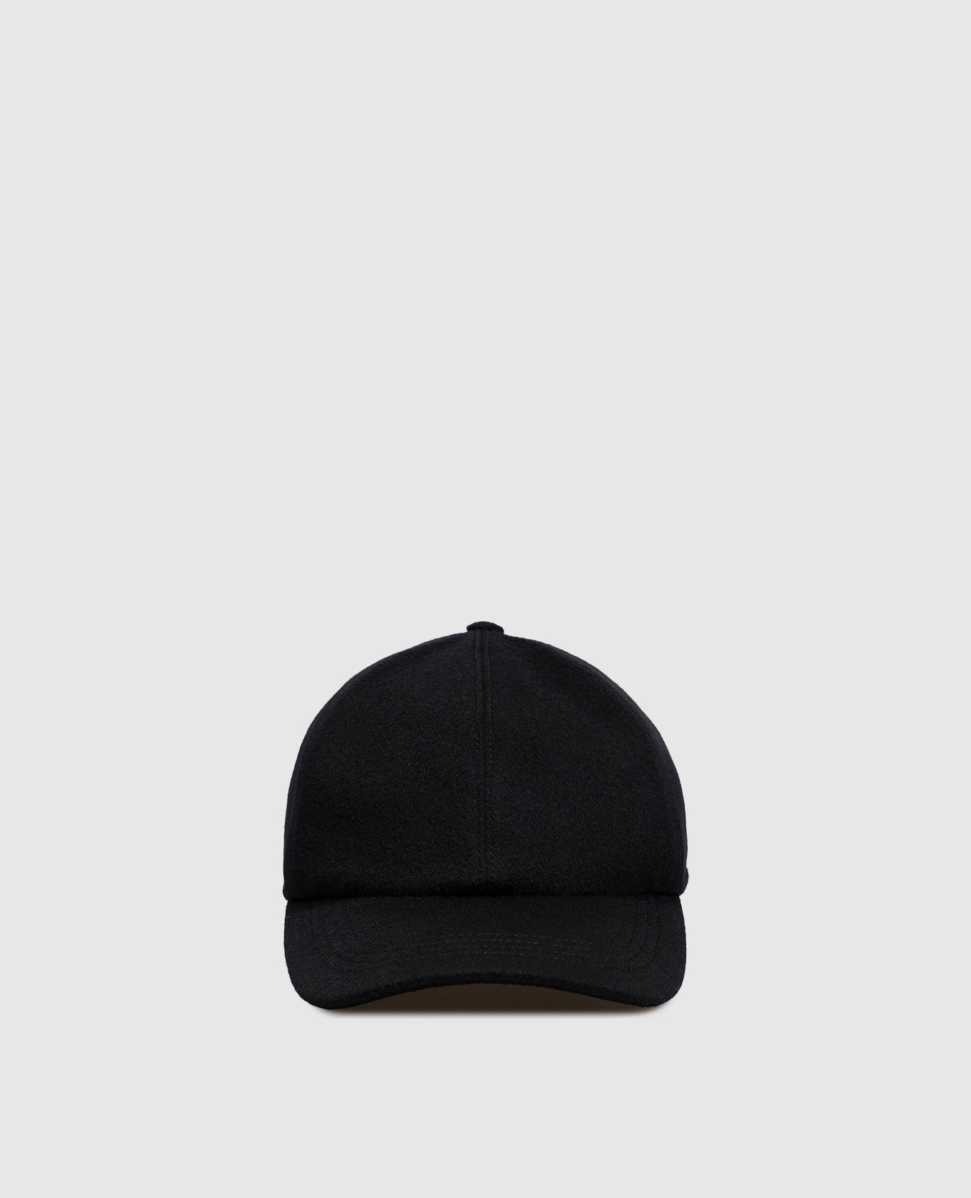 ROBINSON wool and cashmere cap, black