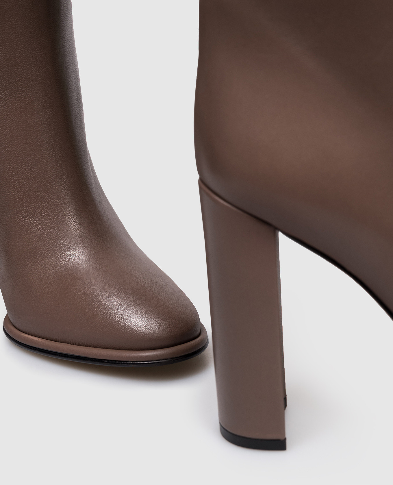 

Beige leather ankle boots ELSA Le Silla