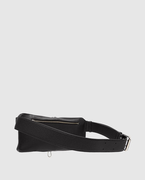 Givenchy Black leather bag with embossed logo BKU05HB2GY