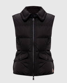 Moncler Grenoble Hallaine black down vest K20981A000225988K