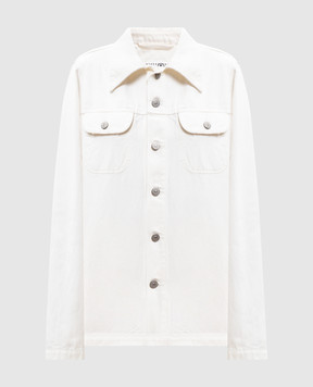 Maison Margiela MM6 White denim jacket SH2AM0057M30071