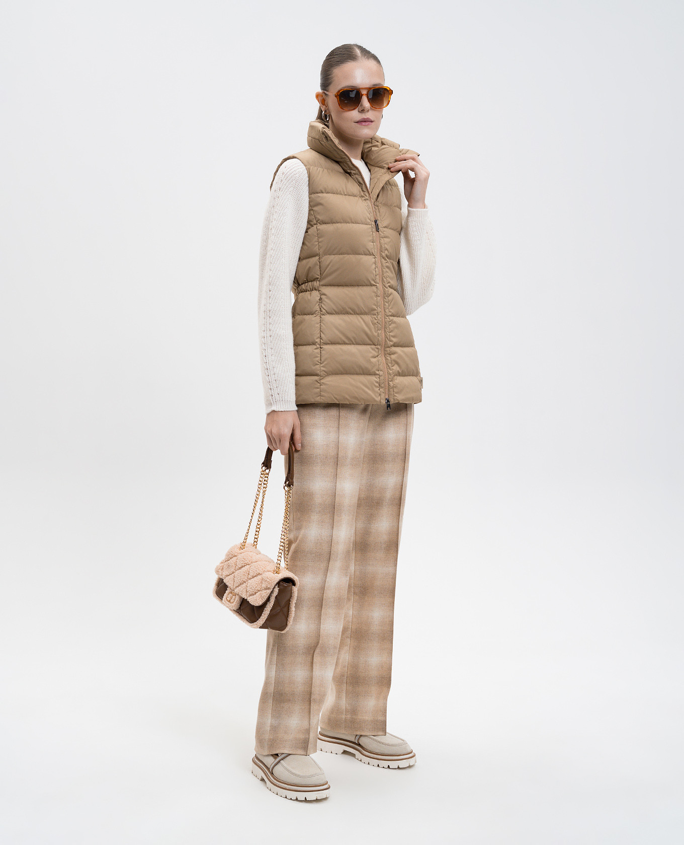 

Shirley brown down vest Woolrich