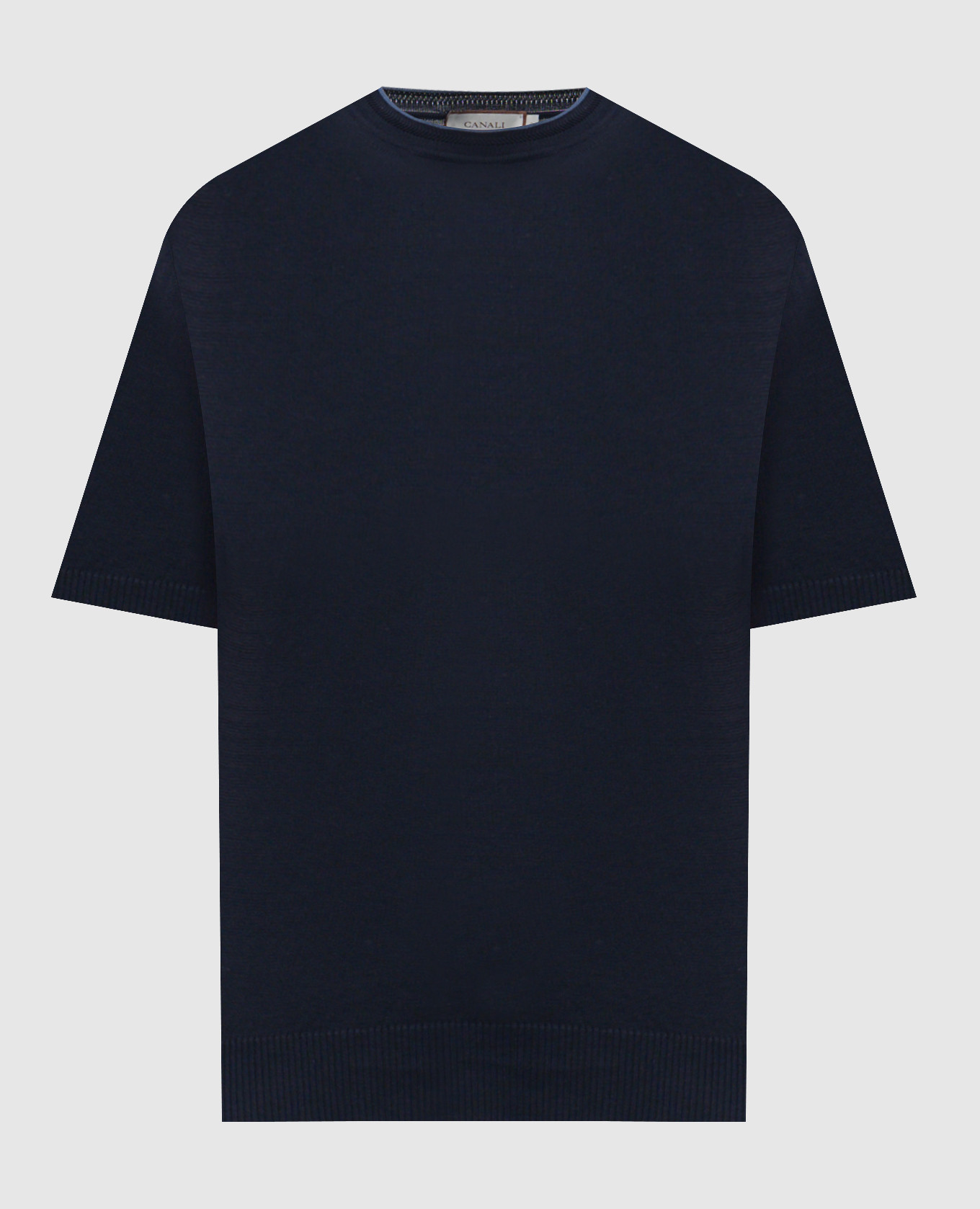 

Blue cotton T-shirt Canali