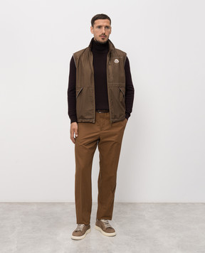 Moncler Brown pants L10912A0002154ARP