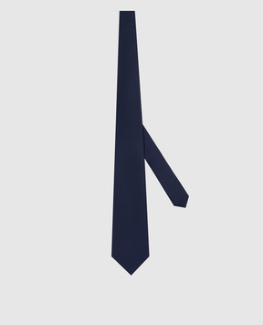 Brunello Cucinelli Blue wool tie M032P0018
