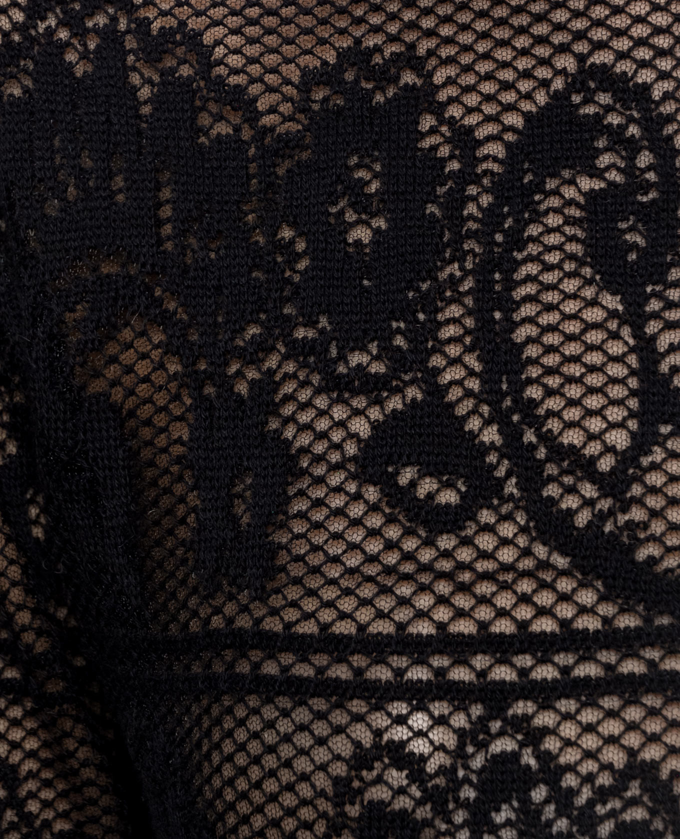 Black patterned top Twinset 5