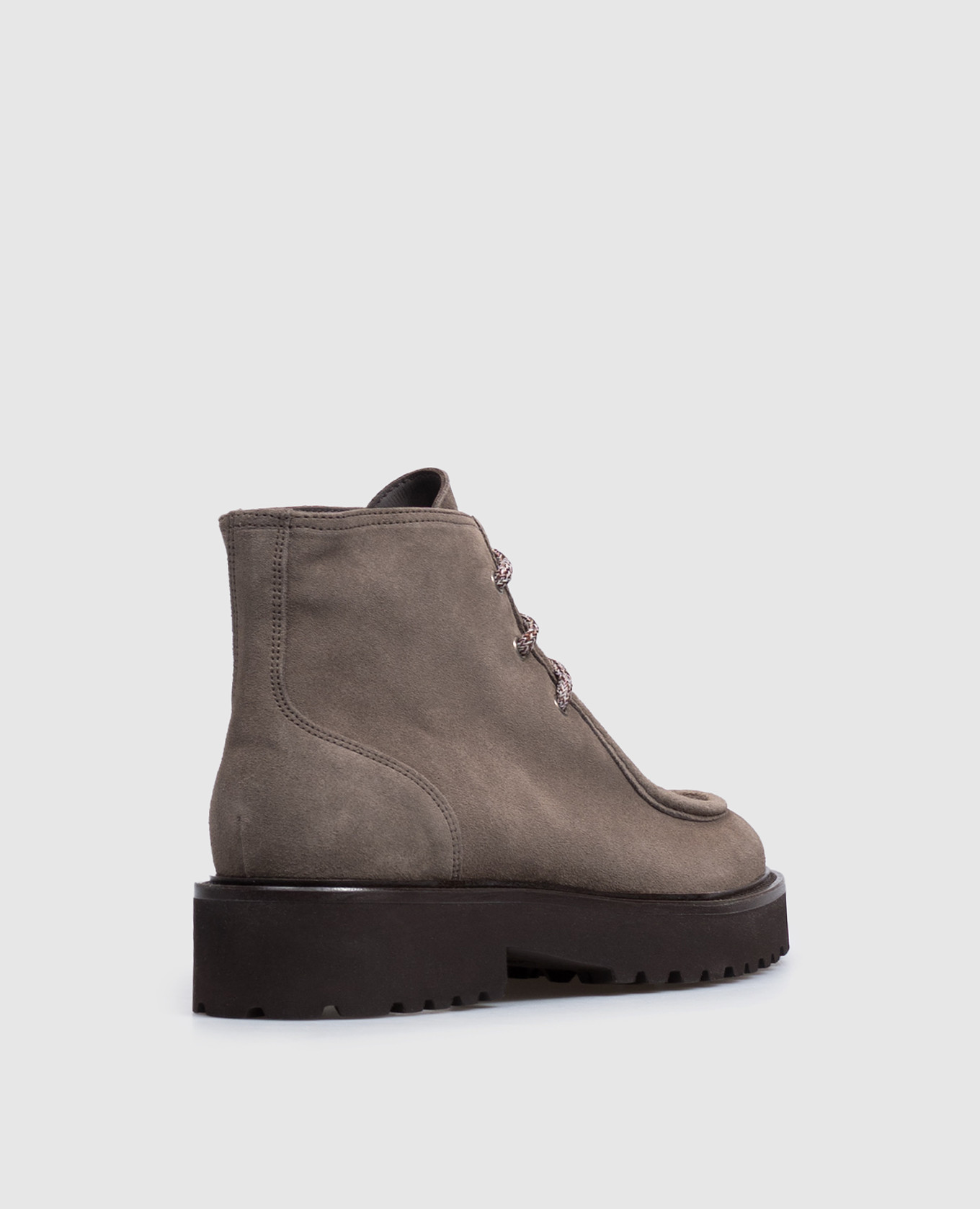 Brown suede boots Doucal's 3