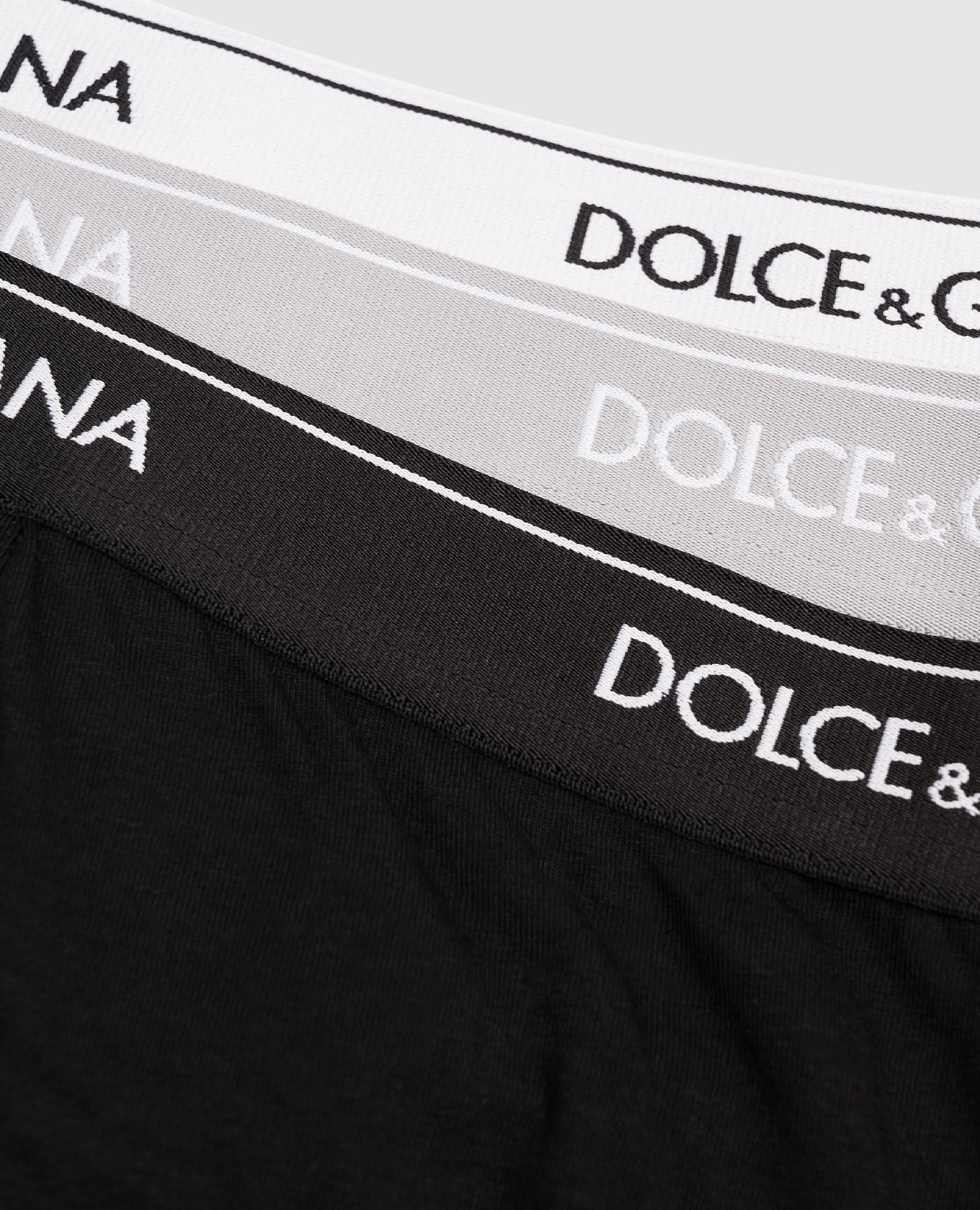 

Boxer briefs set with contrast logo Dolce&Gabbana, White