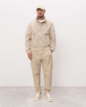 Mackage Beige windbreaker GARRETT GARRETT