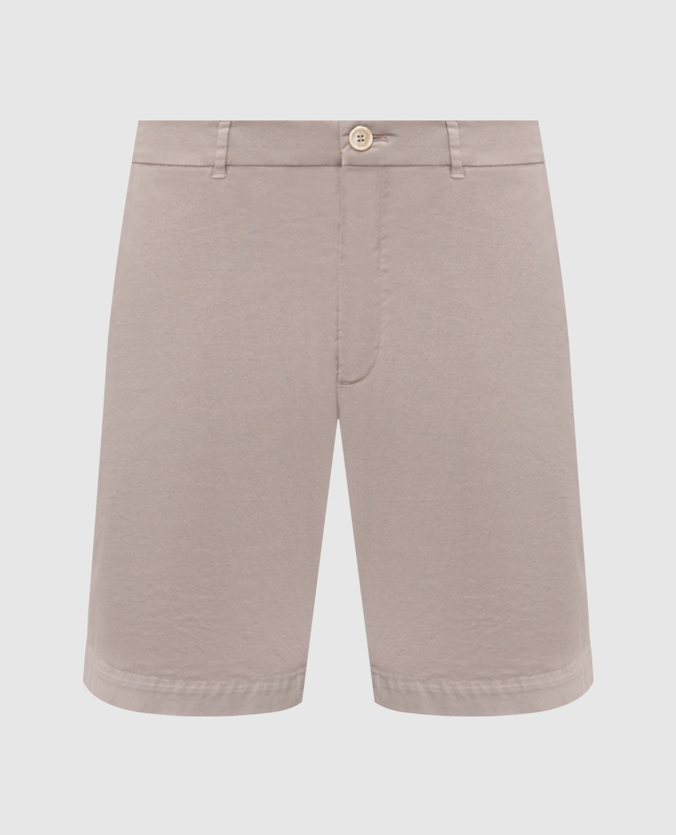 Grey cotton shorts