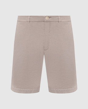 Brunello Cucinelli Grey cotton shorts M289LU0010
