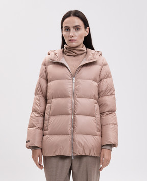 Peserico Beige down jacket A24120J6957