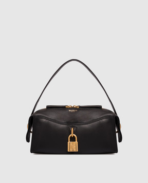 Balmain Black leather Pulse bag HN1HG066LWST