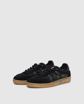 Premiata Bonnied black mesh sneakers BONNIED8201
