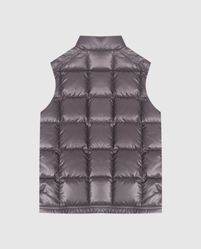Moncler ENFANT Keir Square Children's Grey Down Vest L29541A00068597YX