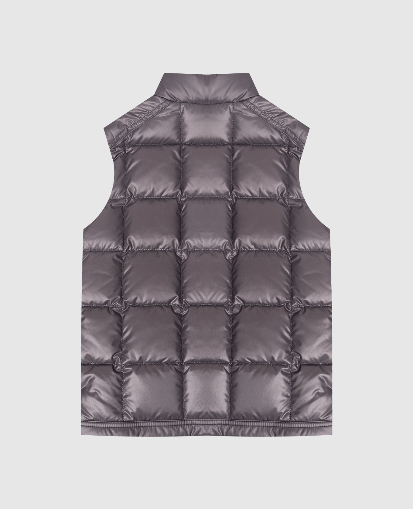 Keir Square Children's Grey Down Vest Moncler ENFANT 2
