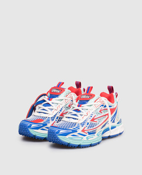 Off-White Be Right Back blue sneakers OWIA289S26FAB004