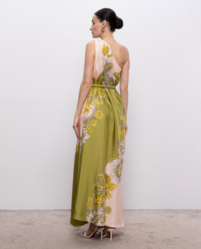 La DoubleJ Roy silk one-shoulder dress DRE0304SIL006SWA03