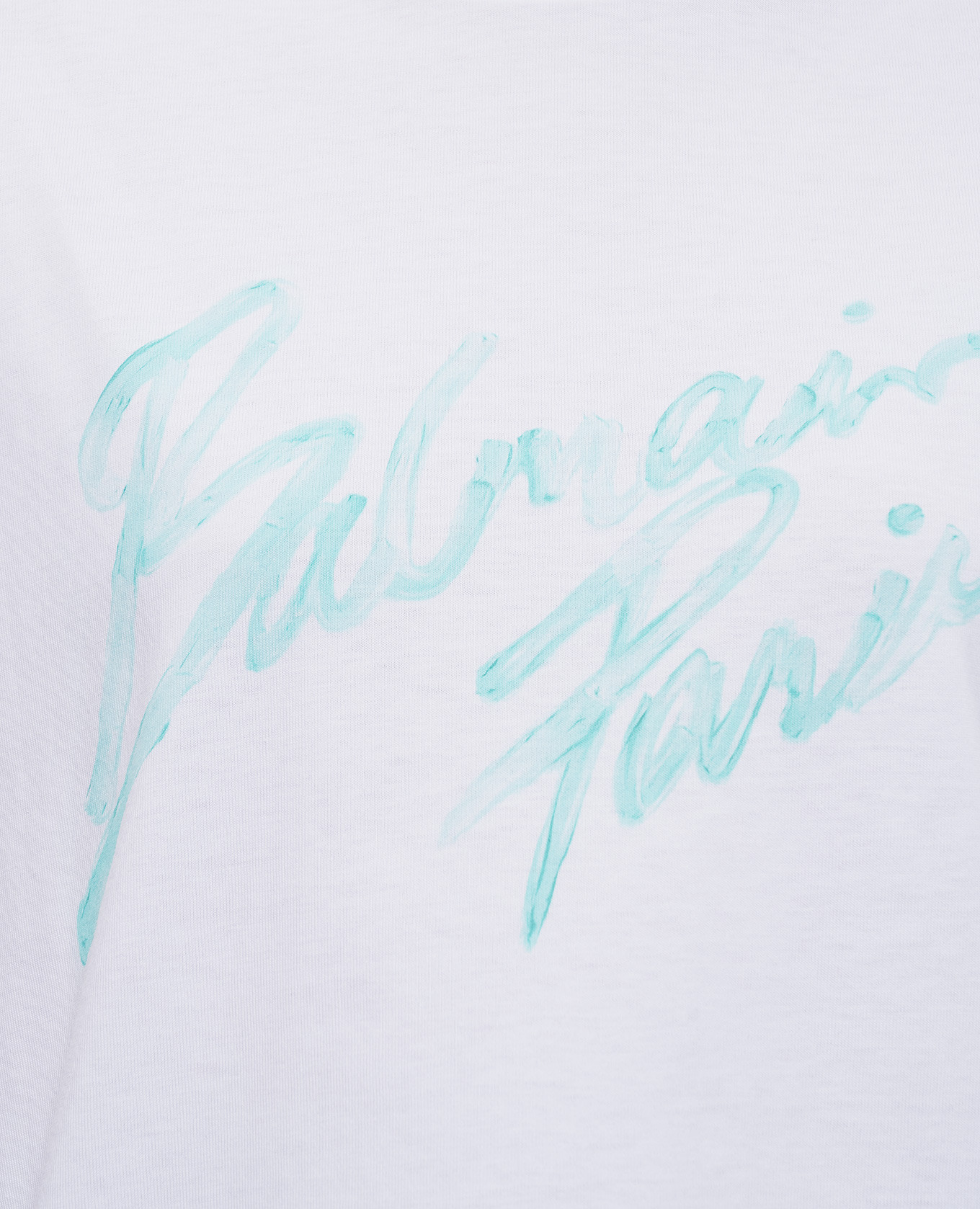 

White T-shirt with logo Balmain